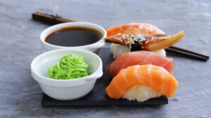 Mù tạt làm tăng thêm hương vị của sushi